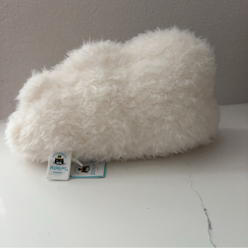 Authentic NWT Jellycat Amuseable Cloud WHITE medium Plush ONE Cute Retired Rare - Picture 4 of 8